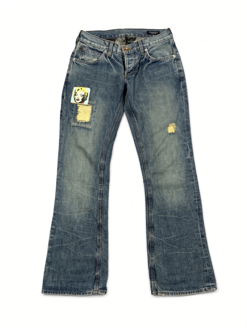 Rare Levi’s Warhol Factory x Levi’s Marilyn Monroe Private Stock Jeans W26 L30 L